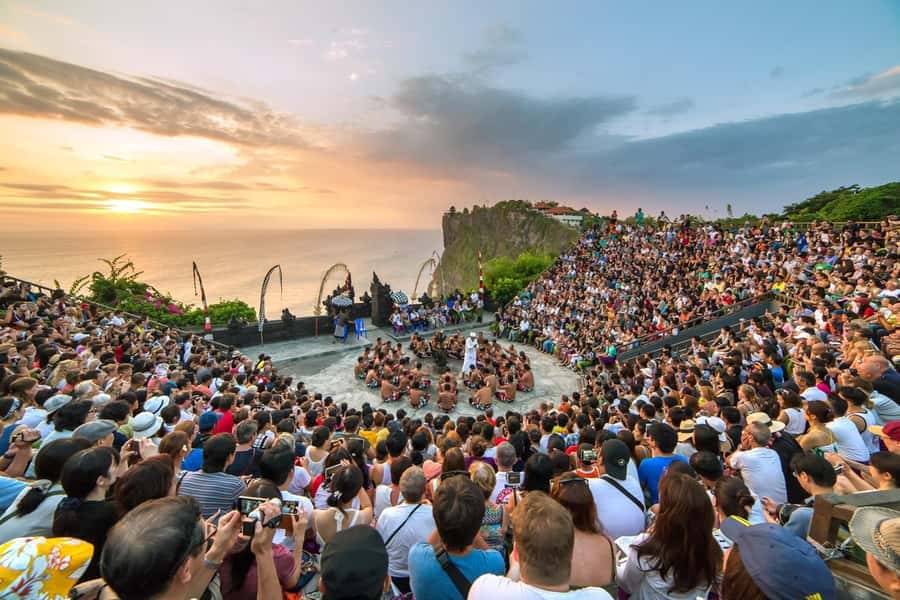 Bali: Kecak Fire Dance Entry Ticket and Uluwatu Temple - The Kecak and Fire Dance show, a chant-driven Ramayana retelling