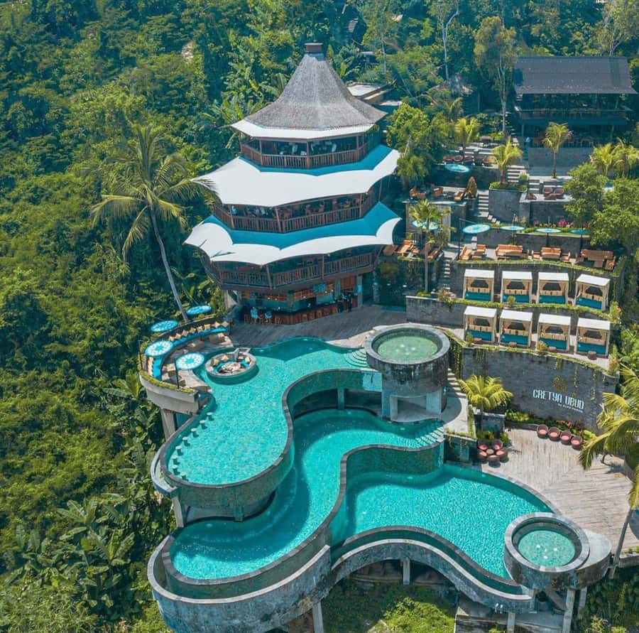 Bali: Kintamani Cafe, Waterfall, Temple and Cretya Ubud Tour - Kintamani Cafe sunrise breakfast, volcano views, and a calm start