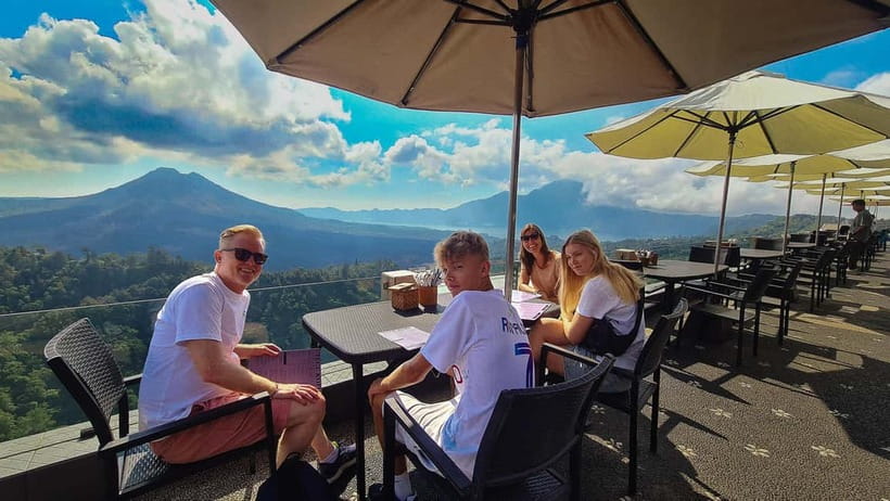 Bali: Kintamani Downhill Bike Tour, Jungle and Waterfalls - Mount Batur at the start: why the views matter more than photos