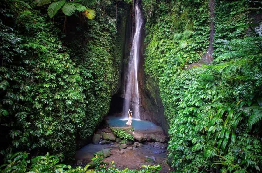 Bali: Leke Leke, Munduk, & Banyumala Waterfalls Private Tour - North Bali waterfalls, minus the typical crowd vibe
