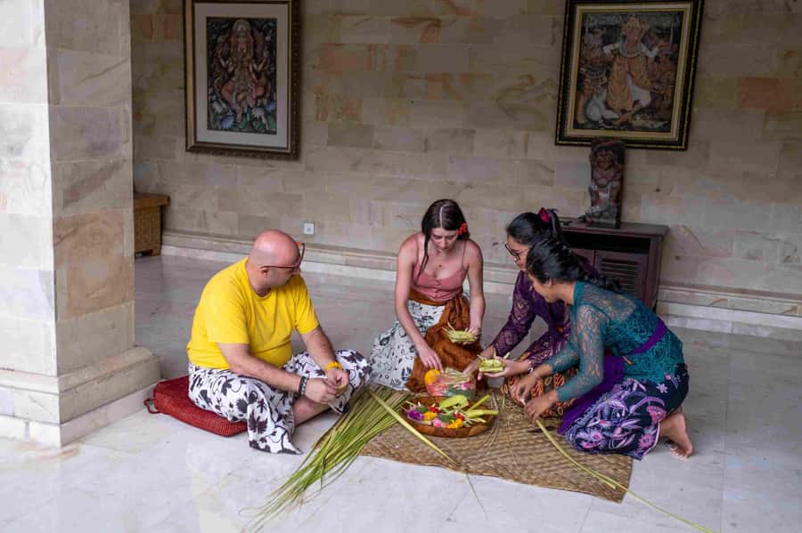 Bali: Making Canang Sari Make Offering for Ritual Bali - Canang Sari 101: the daily offering you see everywhere in Bali