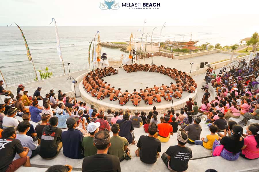 Bali: Melasti Beach Kecak Dance Show Tickets - Timing: The 6:00 PM to 7:00 PM Sweet Spot