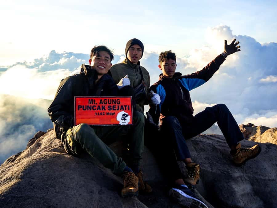 Bali/Mount Agung: Sunrise Trekking Adventure With Transfers - Sunrise on the summit: breakfast, cold air, and the view math