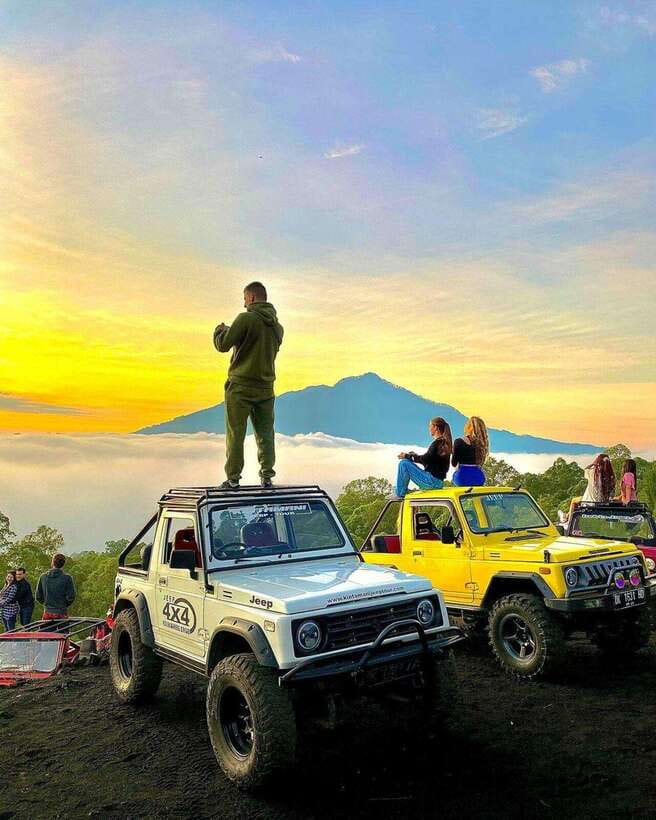 Bali: Mount Batur Jeep Sunrise With Hotspring Option - Batur Natural Hot Spring: relaxing after the climb