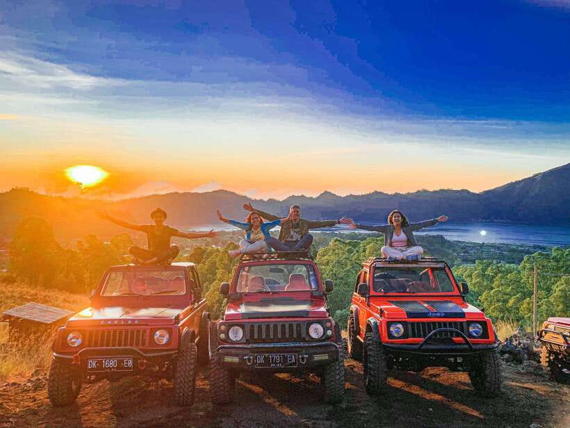 Bali: Mount Batur Jeep Sunrise with Transfers & Breakfast - Stop 1 to Stop 3: Getting to Kintamani, Then Waiting for Sunrise Light