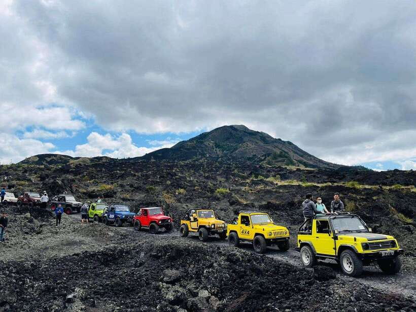 Bali: Mount Batur Jeep Sunrise with Transfers & Breakfast - Pickup, 4WD Jeeps, and the Human Part of the Volcano Morning