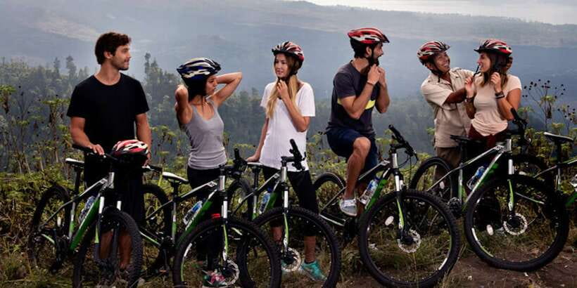 Bali: Mount Batur Mountain Biking Adventure with Lunch - Pickup Windows and a 3 Hour Day Plan