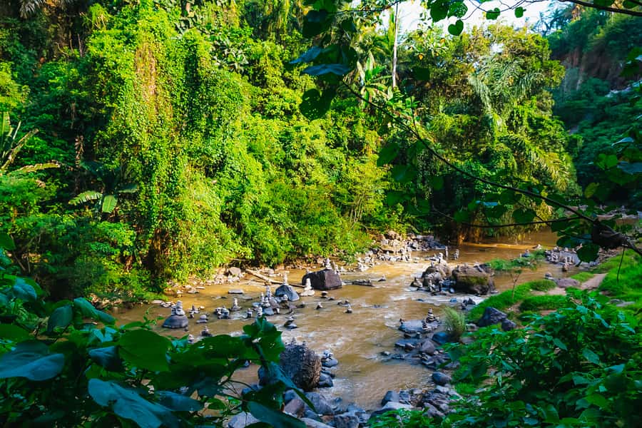 Bali: Mount Batur Sunrise Trek and White Water Rafting - Ayung River Rafting After the Volcano: The Lesson, the Rapids, and the Stairs