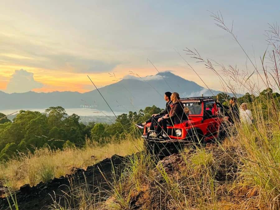 Bali: Mt Batur Jeep Sunrise & Taman Sari Waterfall Tour - Pickup Times and the Reality of a 4 to 12 Hour Morning