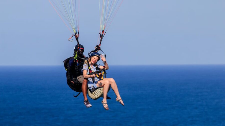 Bali: Nusa Dua Tandem Paragliding with Certified Pilot - The Takeoff From Gunung Riug: What You’ll Feel in the First Minutes