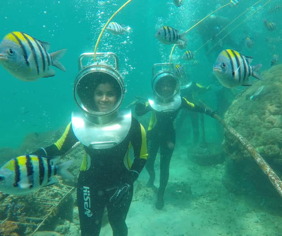 Bali: Nusa Dua Underwater Sea Walking Experience - After the walk: showers, changing, and getting back to shore