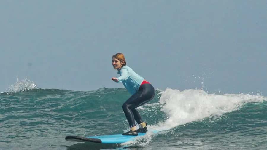 Bali: Nusa Lembongan Surf Lesson for All Levels - In the water: guided sessions that scale from first wave to better riding