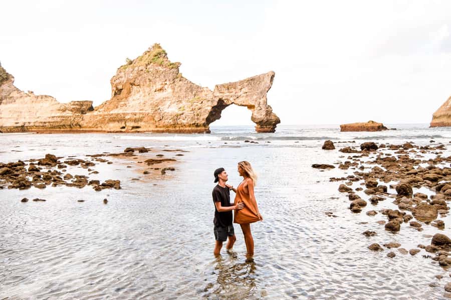 Bali/Nusa Penida: Island Beach Highlights Swim & Hike Tour - Diamond Beach stairs, the swing stop, and a proper swim