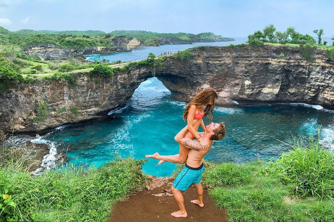 Bali-Nusa Penida. West Part. Private car. All-inclusive - Stop-by-stop: Crystal Bay, Pasih Uug, Angel’s Billabong, Kelingking, Paluang