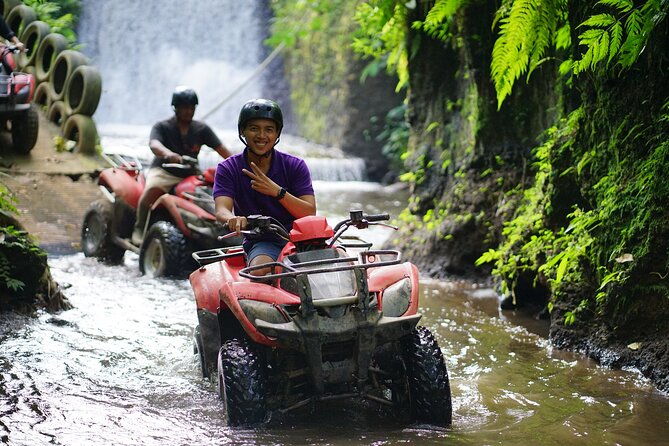Bali Quad Bike Through Gorilla Cave - Monkey Forest and Waterfall - Pickup And Timing: How You Save Daylight