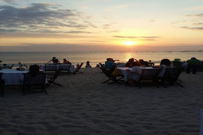 Bali Romantic Seafood Dinner under sunset jimbaran Beach - Pickup, timing, and getting to the sand before the best light