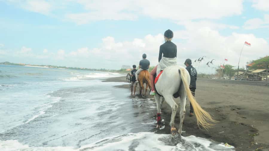 Bali: Sanur Horse Riding for Beginner Experience - Getting Oriented at Tangtu Beach: Meet, Gear Up, and Get Briefed