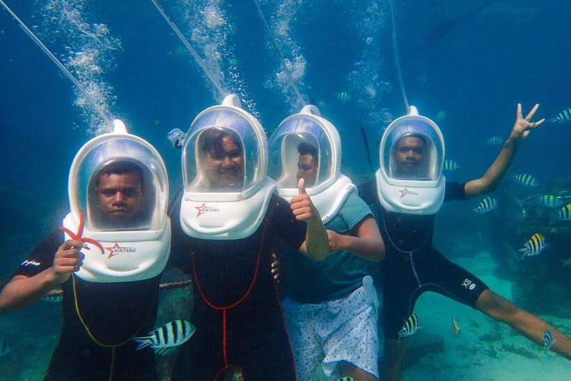 Bali: Sea Walker Water Sport Experience with Hotel Transfer - Sea Walker in Bali: What the Helmeted Walk Really Feels Like