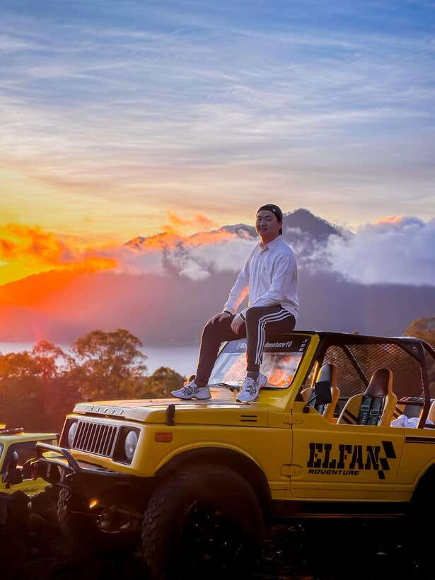 Bali: Shared Mount Batur Jeep Sunrise with Hot Springs - Mount Batur Sunrise Viewing Plus the 1963 Black Lava Field