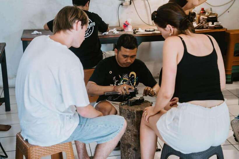 Bali: Silver Jewelry Making Class in Sidemen - The Silver Amount You Get, and Why It Affects Your Design