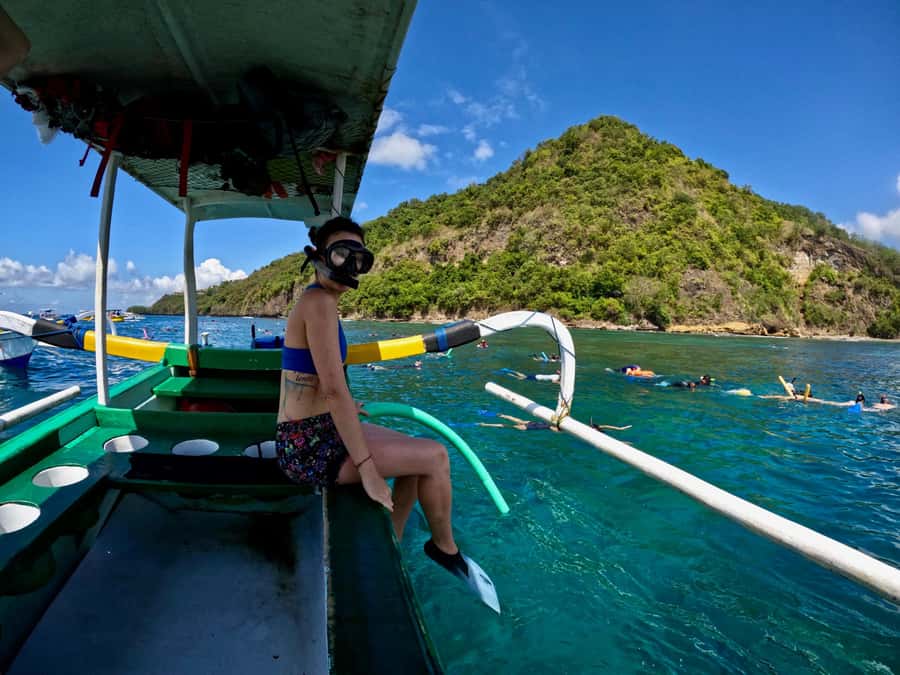 Bali: Snorkeling Blue Lagoon 2 Spot & Lunch optional Village - Tenganan Village Option: Bali Aga Traditions and Geringsing Weaving
