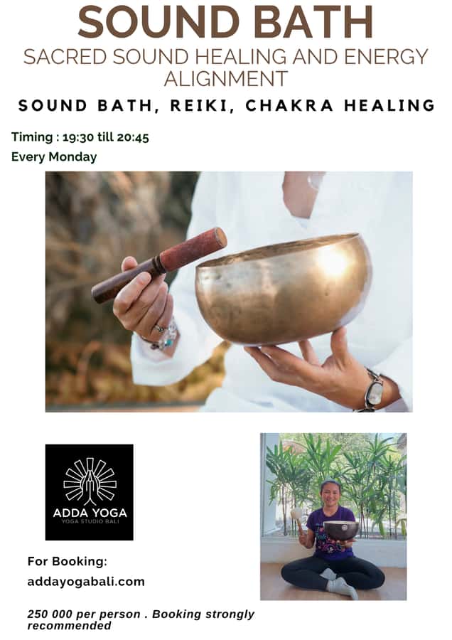 Bali: Sound Healing and Energy Alignment at ADDA YOGA - Key things I’d focus on before you book