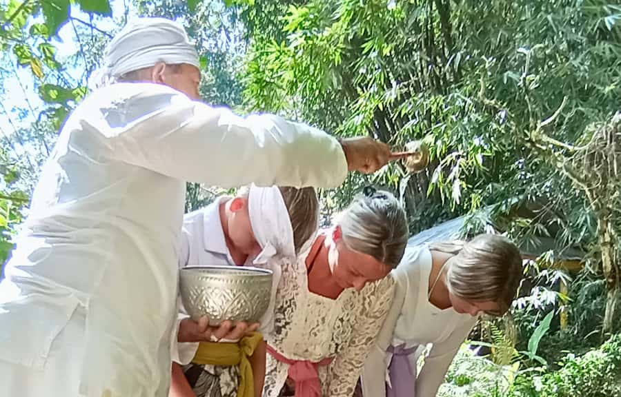 Bali Spiritual: Blessing Ceremony, Pristine Nature, Transfer - Arriving at Balikaru village: garden plants, herbs, and Jamu