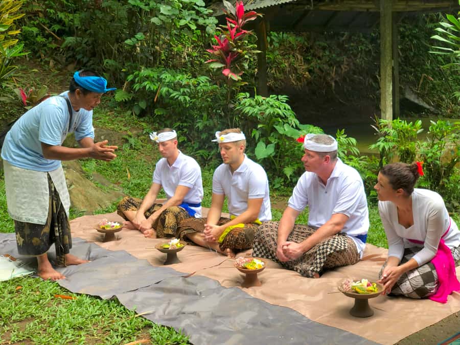 Bali Spiritual: Blessing Ceremony, Pristine Nature, Transfer - Who your guide is, and what a small group changes