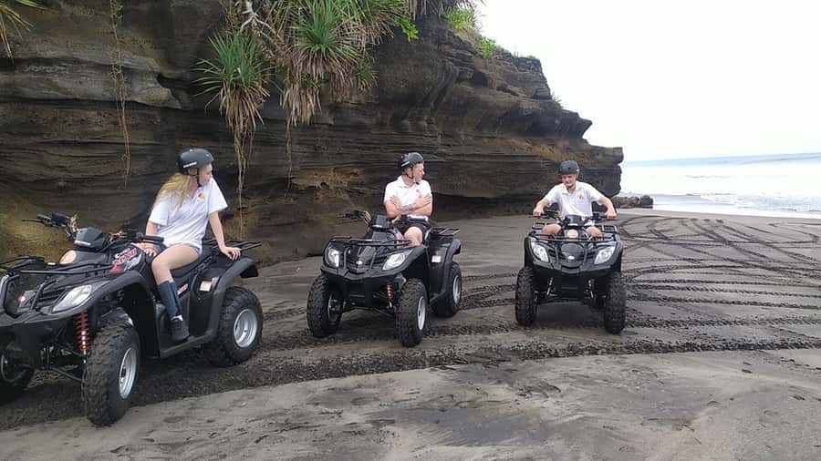 Bali: Sunset ATV and Dirt bike Adventure on the Beach - Muddy jungle trails and river splashes: the adrenaline part, explained