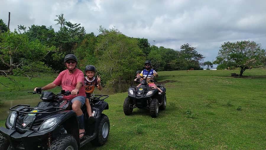 Bali: Sunset ATV and Dirt bike Adventure on the Beach - Kelecung Beach: the black sand payoff you came for