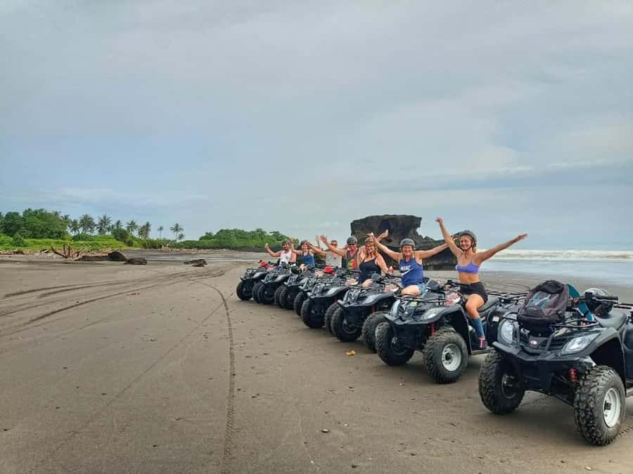 Bali: Sunset ATV and Dirt bike Adventure on the Beach - The 2-hour flow: from village roads to the Kelecung black-sand coast