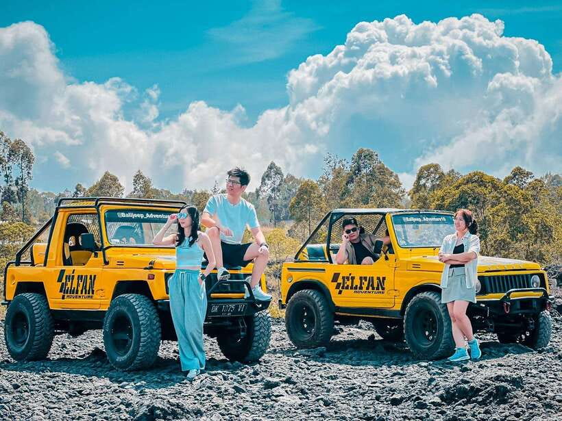Bali: Sunset Mount Batur Jeep and Hot Spring All Inclusive - The Noon Start: How the Day Flows Without the Early Wake-Up