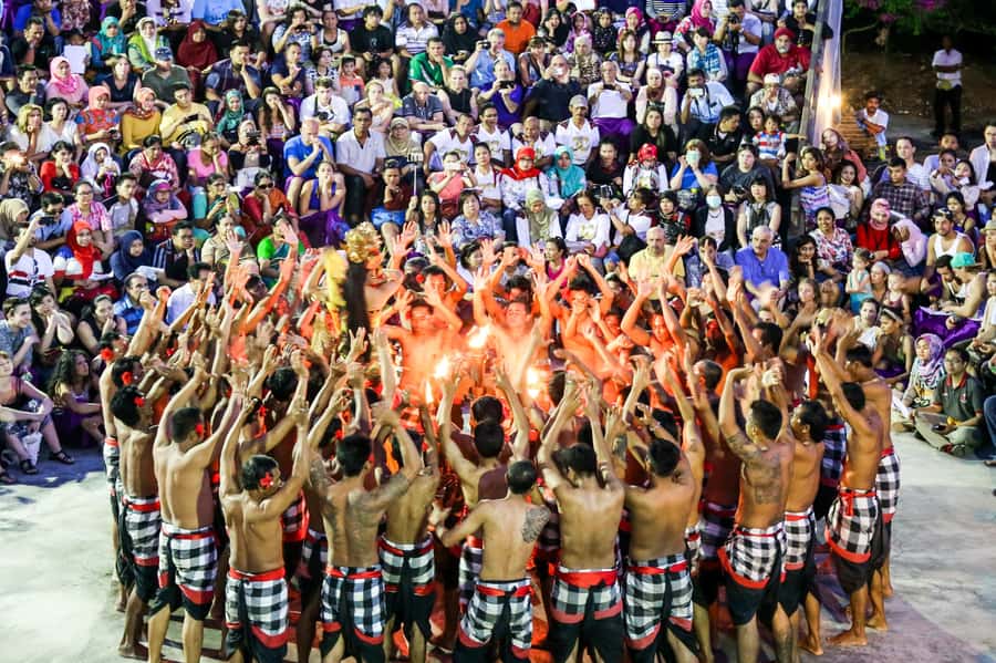 Bali Sunset: Uluwatu Temple, Kecak Dance and Jimbaran Bay - The Kecak Fire Dance: Ramayana Chanting With Real Stage Energy