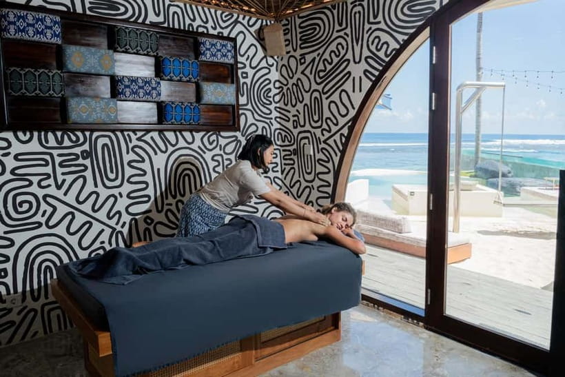 Bali: Svaha Spa Melasti Massage & Beachfront Club Experience - Checking In at Tropical Temptation Beach Club Reception