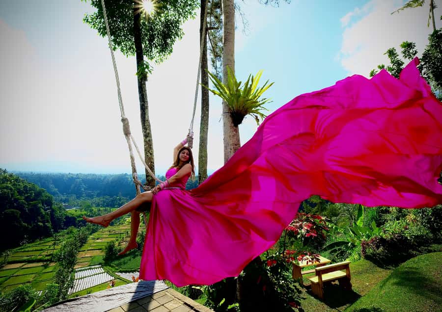 Bali: Swing with Falls, Rice Terrace, & Monkey Forest Option - Jungle Swing at Kumulilir: The Thrill, the Safety, and the View