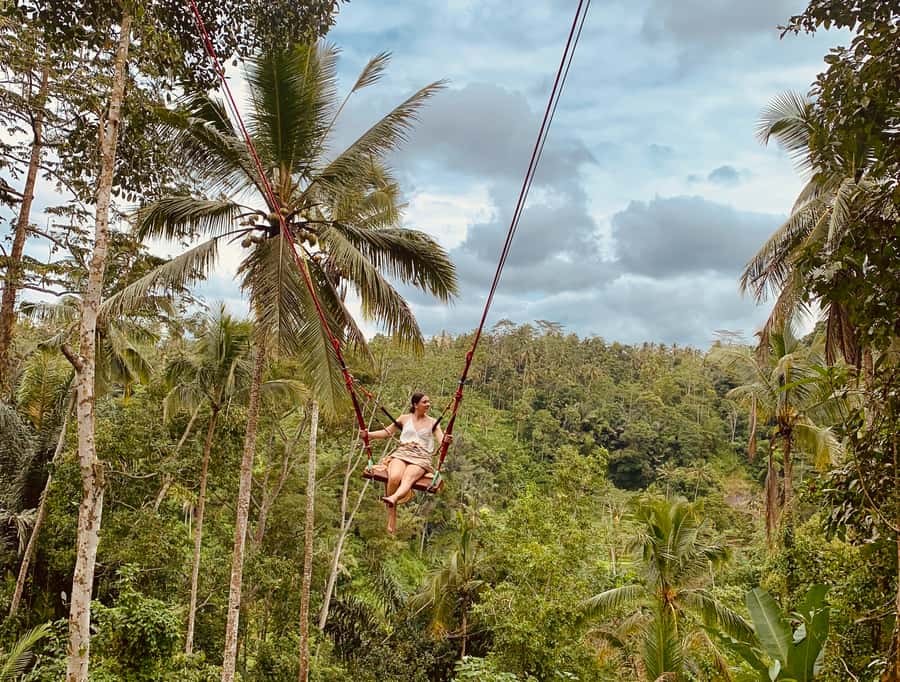 Bali: Swing with Falls, Rice Terrace, & Monkey Forest Option - Waterfall Swim Options: Tukad Cepung Cave Light or Tegenungan Power