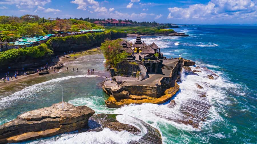 Bali: Tanah Lot Temple Half Day Sunset Tour - On the Rock Above the Sea: The First Look and Photo Spots