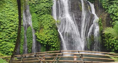 Temple Lake, Jungle Waterfall, Rice Field & Tanah Lot