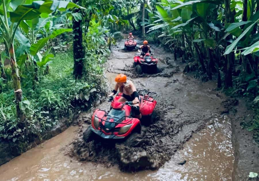 Bali: Ubud ATV Quad Bike, Jungle Swing & Rice Terrace Tour - Jungle Swing Over the Valley: Photos You Can Actually Get