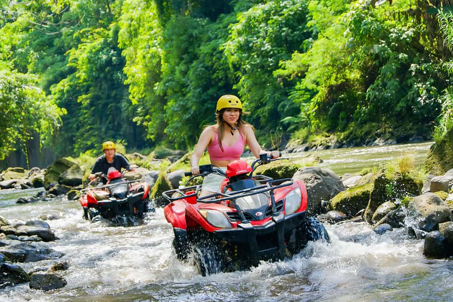 Bali-Ubud fun ATV Quad Bike Adventure & River Rafting - ATV quad bike time: private tracks, water, and a real workout