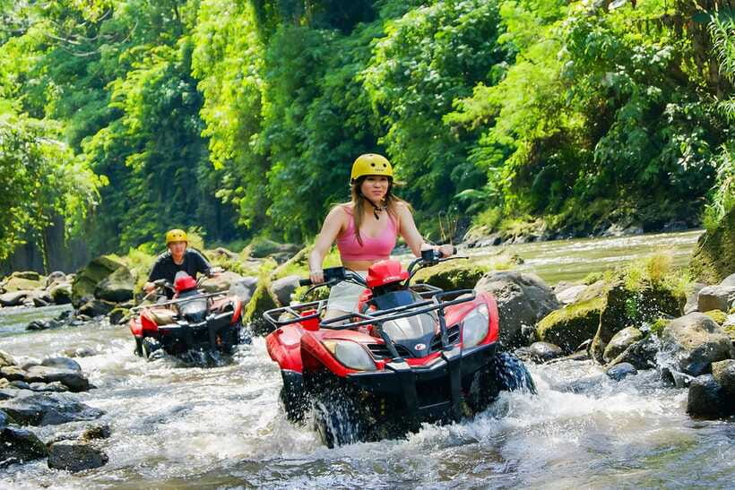Bali-Ubud fun ATV Quad Bike Adventure & River Rafting - Small group energy and guide support
