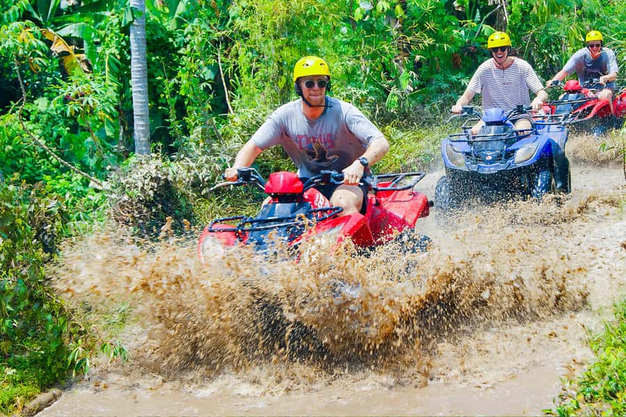Bali-Ubud fun ATV Quad Bike Adventure & River Rafting - How the day starts in Ubud