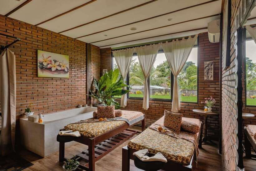 Bali: Ubud Spa Balinese Massage Scrub Flowerbath 2 hour - First impressions at Samana Aksata Spa Ubud