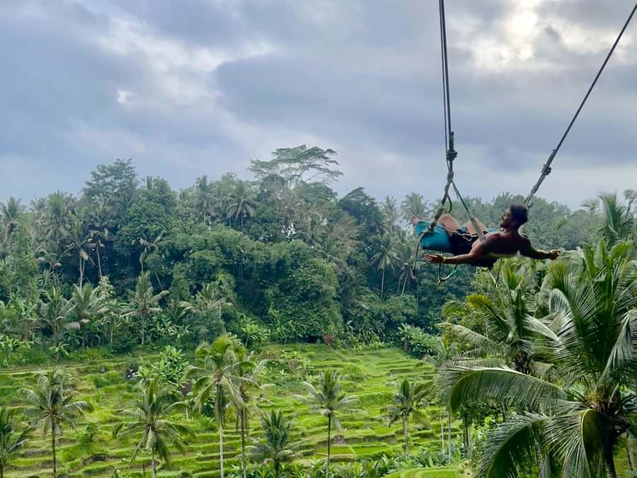 Bali/Ubud: Swing, Zipline & SkyBike Rice Terrace Adventure - Swing Time Over the Rice: Dream Catcher and the Other Styles