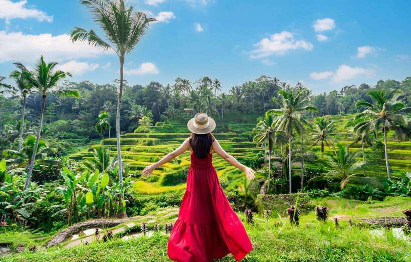 Bali: Ubud Tour with Tirta Empul Temple and Rice Terrace - Stop 2: Tibumana Waterfall, Clear Water Vibes and Another 1.5 Hours