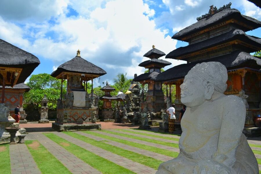 Bali: Ubud Waterfall, Village and Pool Club Day Trip - Cretya Ubud day club: infinity pool views over Tegallalang rice terraces