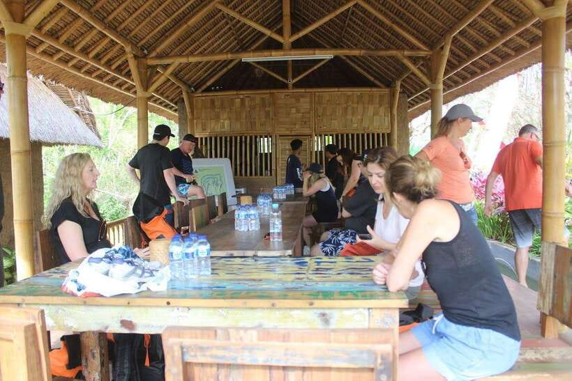Bali: Uluwatu Mud ATV Quad Bike Adventure - Getting Messy, Then Getting Clean: Showers, Toilets, and the Lunch Setup