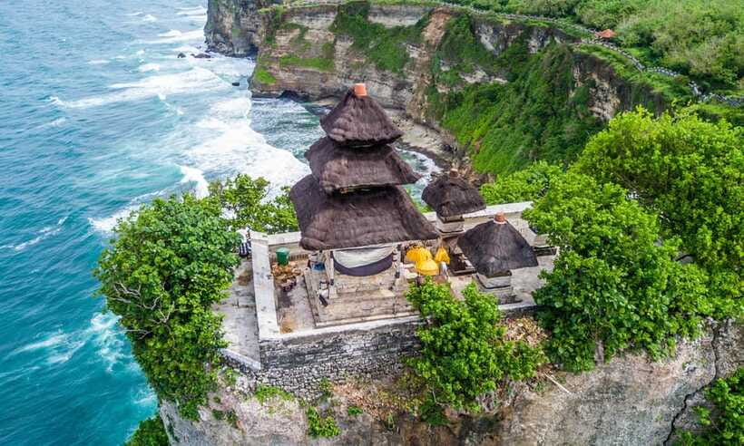 Bali: Uluwatu Temple, GWK, and Padang Beach Full-Day Tour - Uluwatu Temple: cliff views, legends, and monkey-smart rules