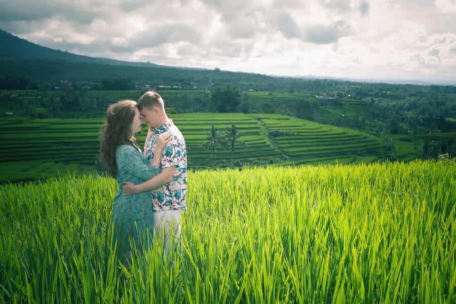 Bali: Water Temple, Waterfalls and Unesco Rice Terrace Tour - Banyumala Waterfall: The Refreshing Plunge With a Small Challenge