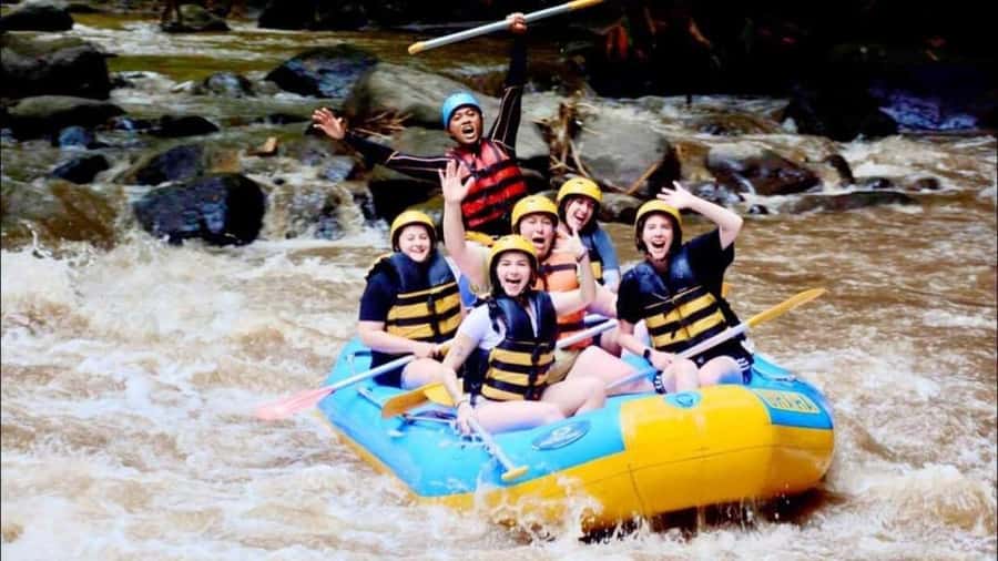 Bali: Waterfall Gorilla Cave ATV & Ubud Rafting Trip & Lunch - Key highlights to know before you go